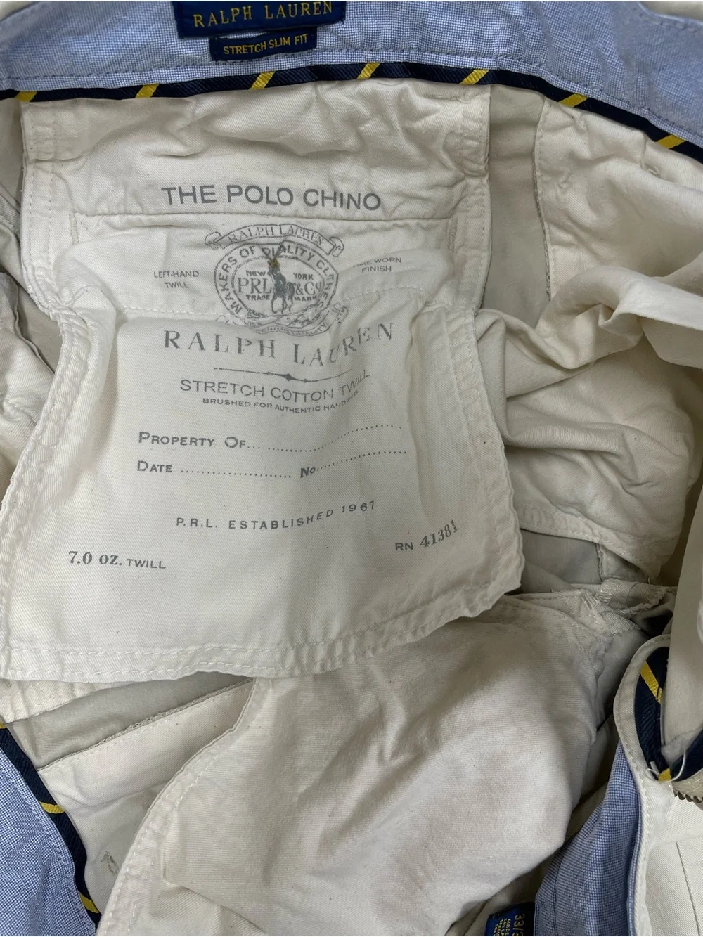 Polo by Ralph Lauren Men's Beige Chino Pants